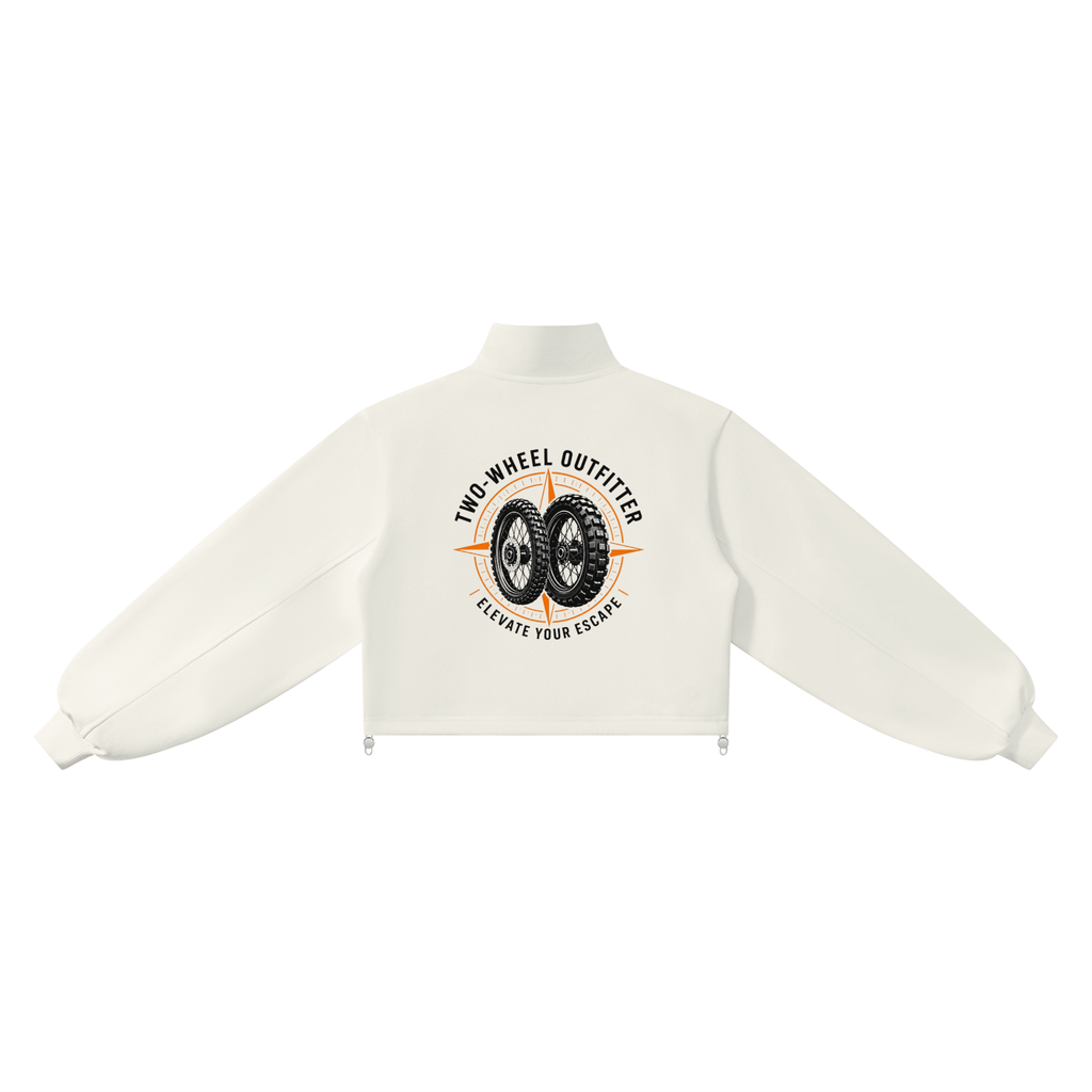 Women’s Mock-Neck Quarter-Zip Sweatshirt
