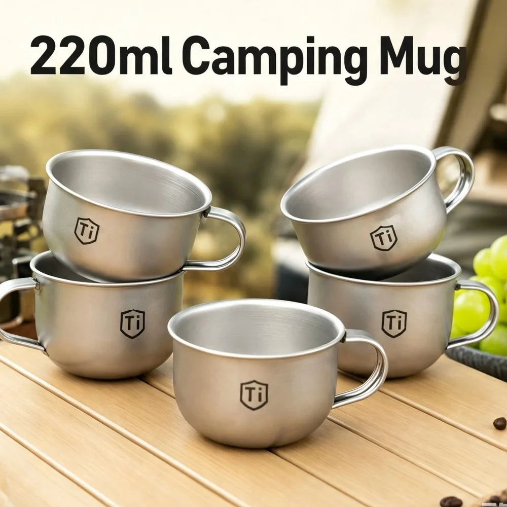 Titanium Camping Cup