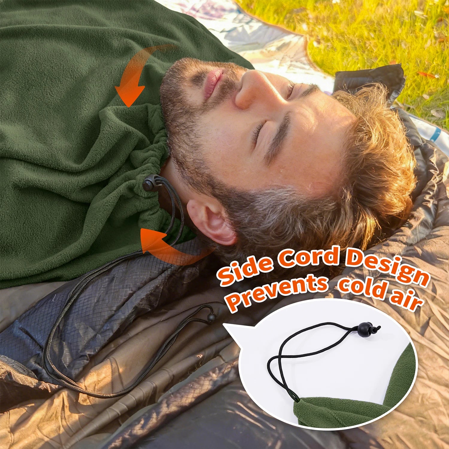 Ultralight fleece Sleeping Bag Liner
