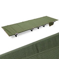 Ultralight Folding Camp Cot — Portable Aluminum Frame, Compact Storage, 5 Colors