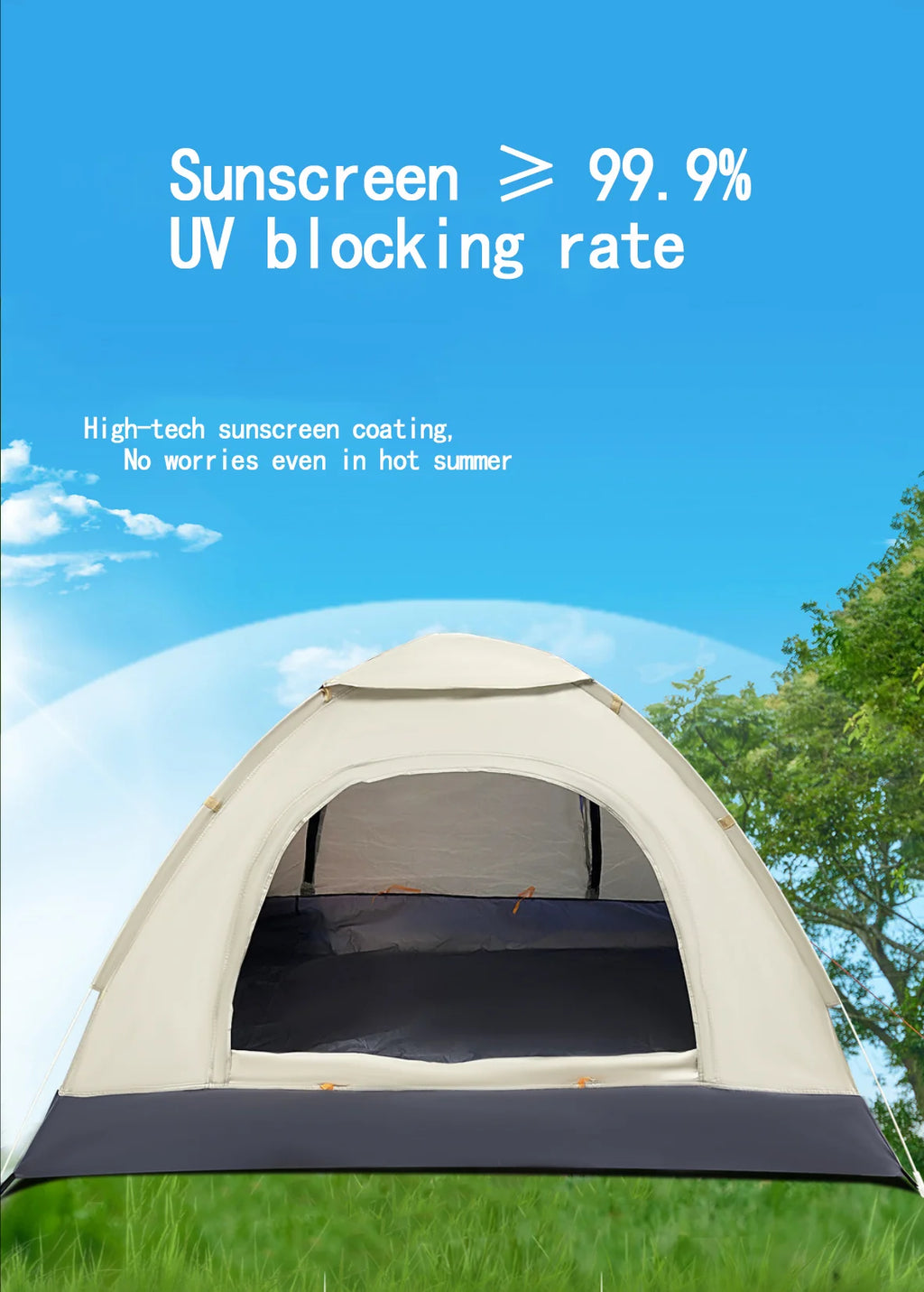 Pop-Up Moto-Camping Tent