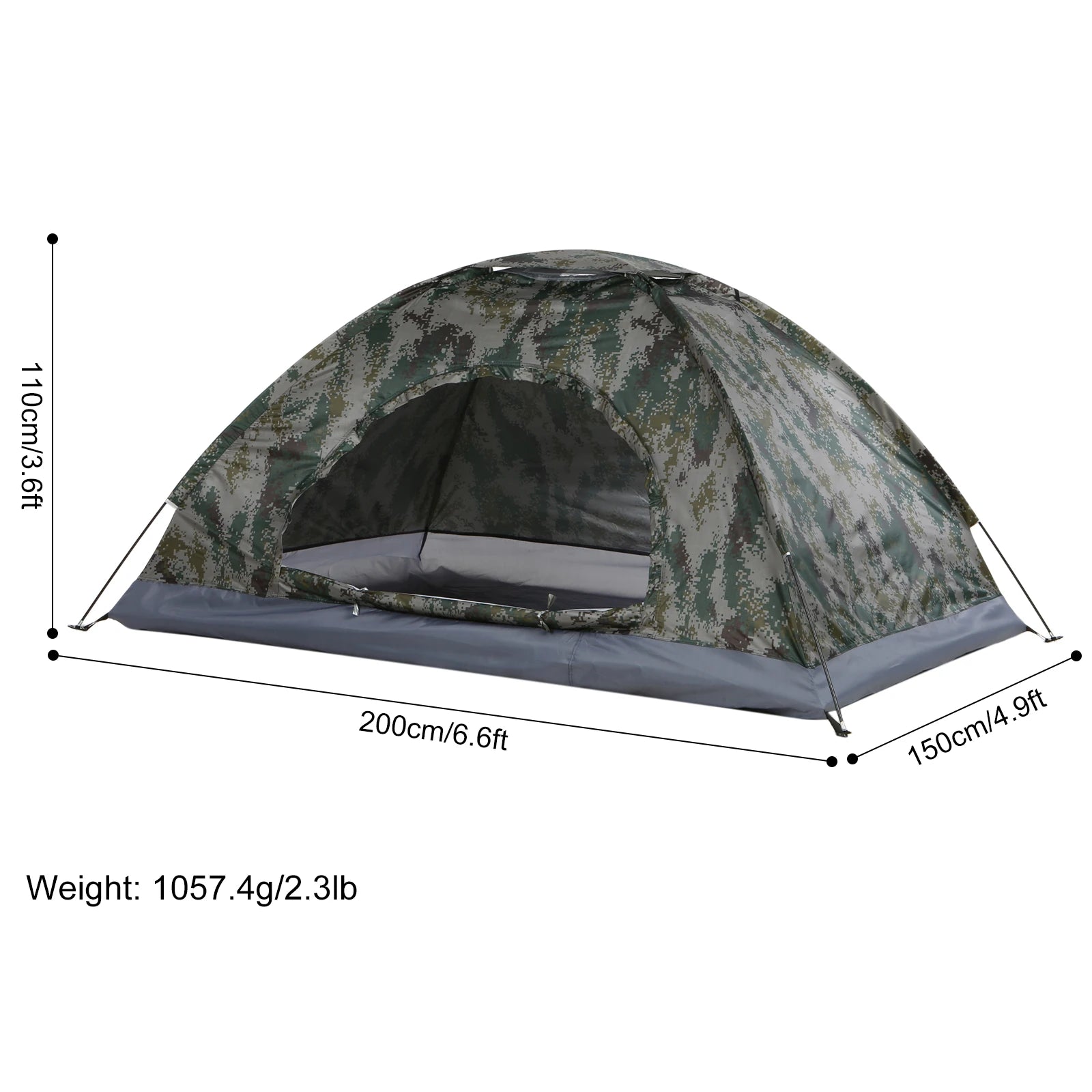 Ultralight 1-2 Person Camping Tent