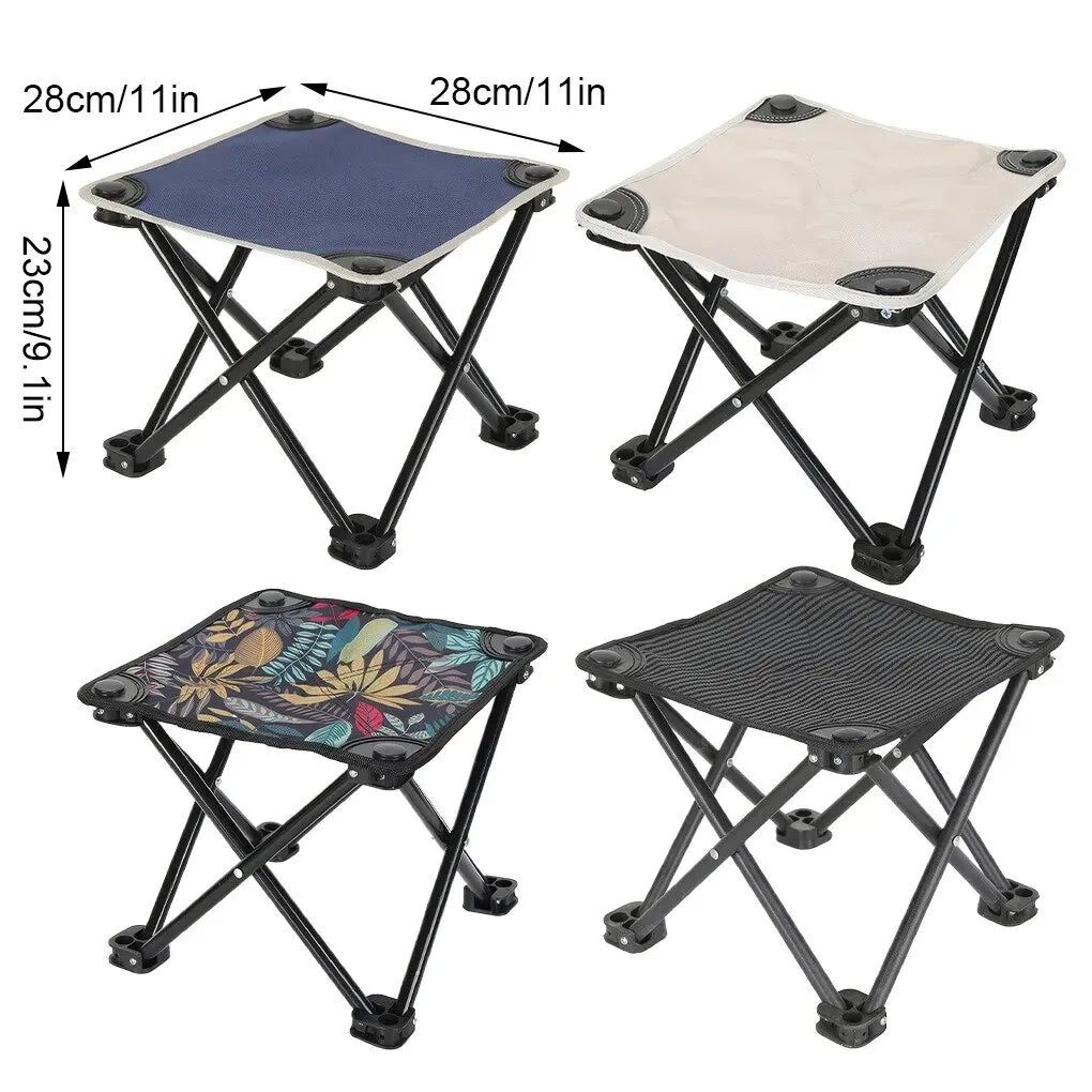 Portable Folding Camping Stool – Lightweight Collapsible Seat for Hiking, Fishing & Travel