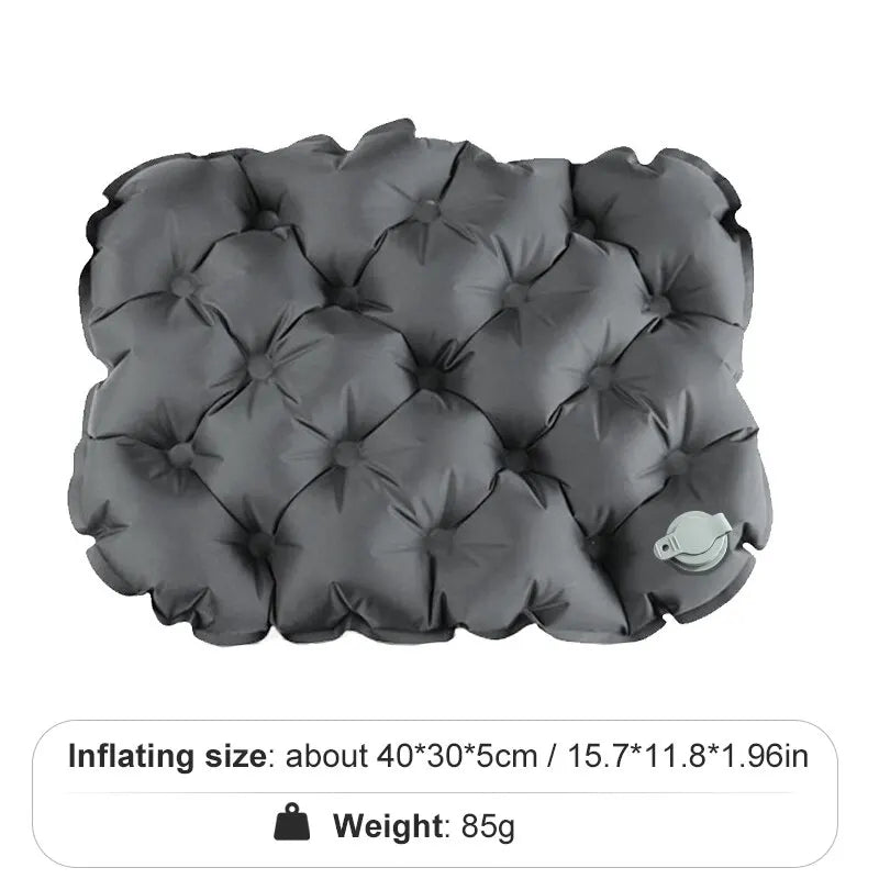 Ultralight Inflatable Camping Seat Cushion for Motorcycle Adventures