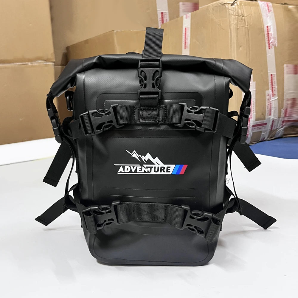 Waterproof Motorcycle Crash Bar Dry Bags (Set of 2)