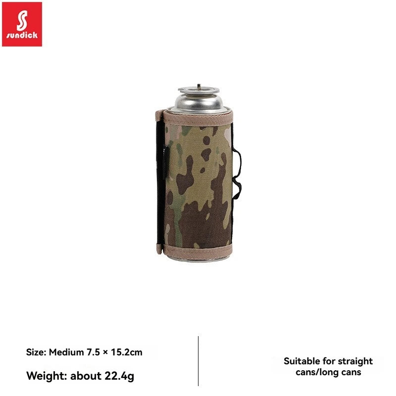 Camping Gas Can Protective Cover – Nylon Sleeve for Fuel Cylinders