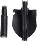 Military Folding Shovel – Multi-Function Camping Entrenching Tool with Carry Pouch