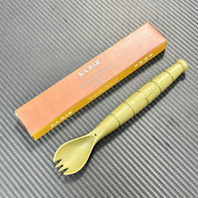 Tactical EDC - Fork- Spoon- Knife Combo Cutlery Set