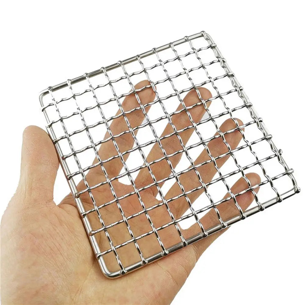 Compact Portable Grill Grate for Moto-Camping