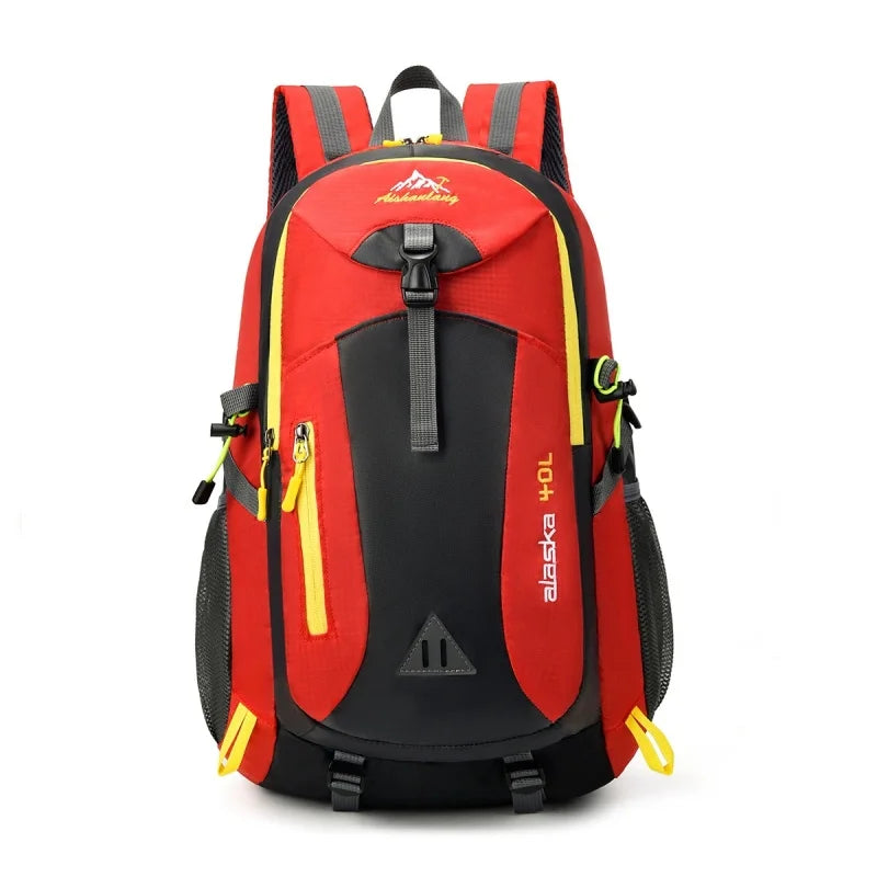 40L Water-Resistant Travel Backpack – Hiking and Camping
