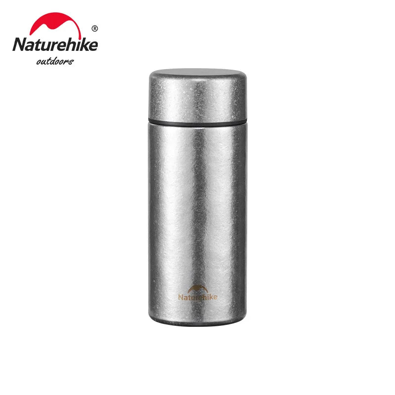 Naturehike Pure Titanium Pocket Cup – 200ml Ultralight Camping & Hiking Bottle