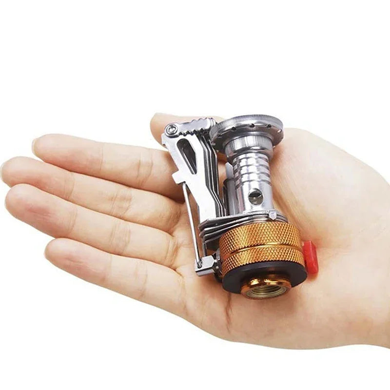 Compact Folding Camping Gas Stove Burner