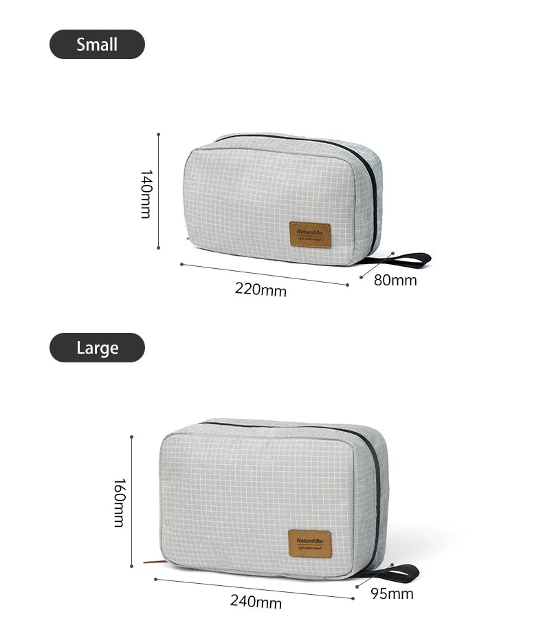 Naturehike  Toiletry Bag – Wet & Dry Separation Travel Organizer