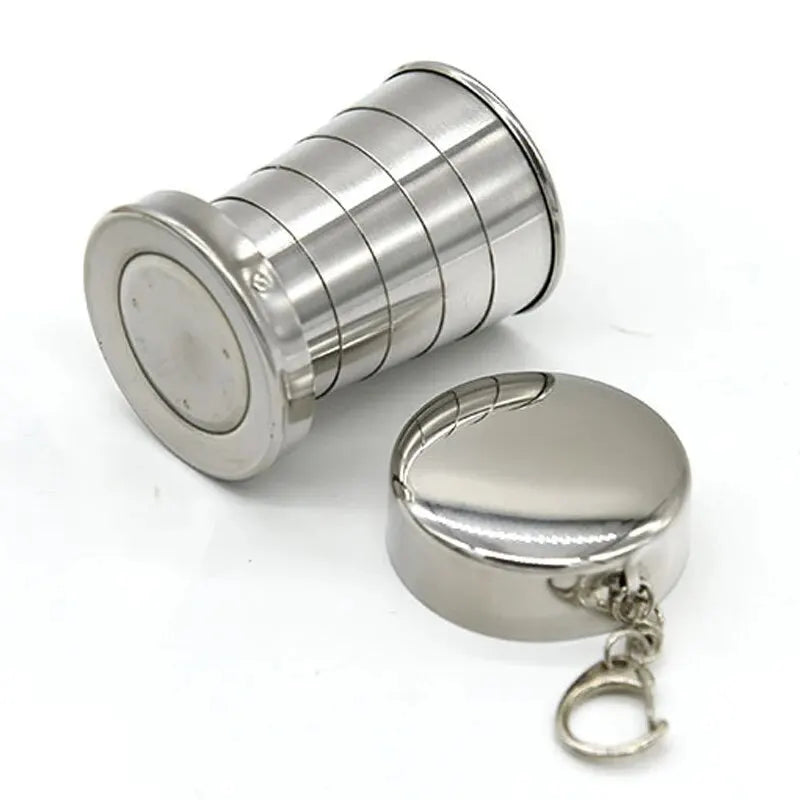 Collapsible Stainless Steel Camping Cup