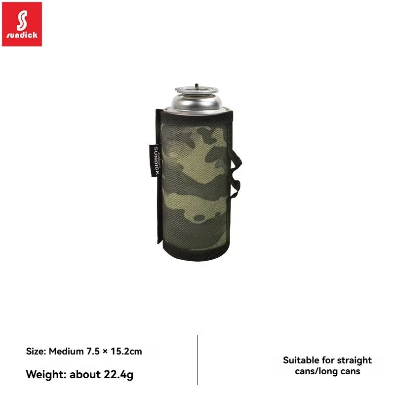 Camping Gas Can Protective Cover – Nylon Sleeve for Fuel Cylinders
