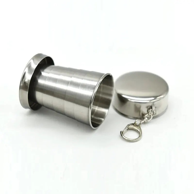 Collapsible Stainless Steel Camping Cup