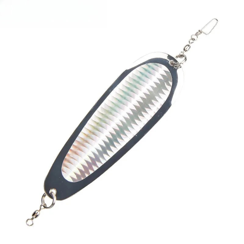Rotating Metal Fishing Lure - 4.5"