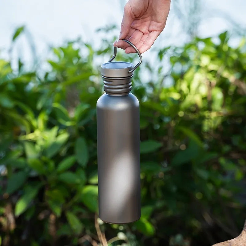 Titanium Water Bottle Outdoor Camping Supplies