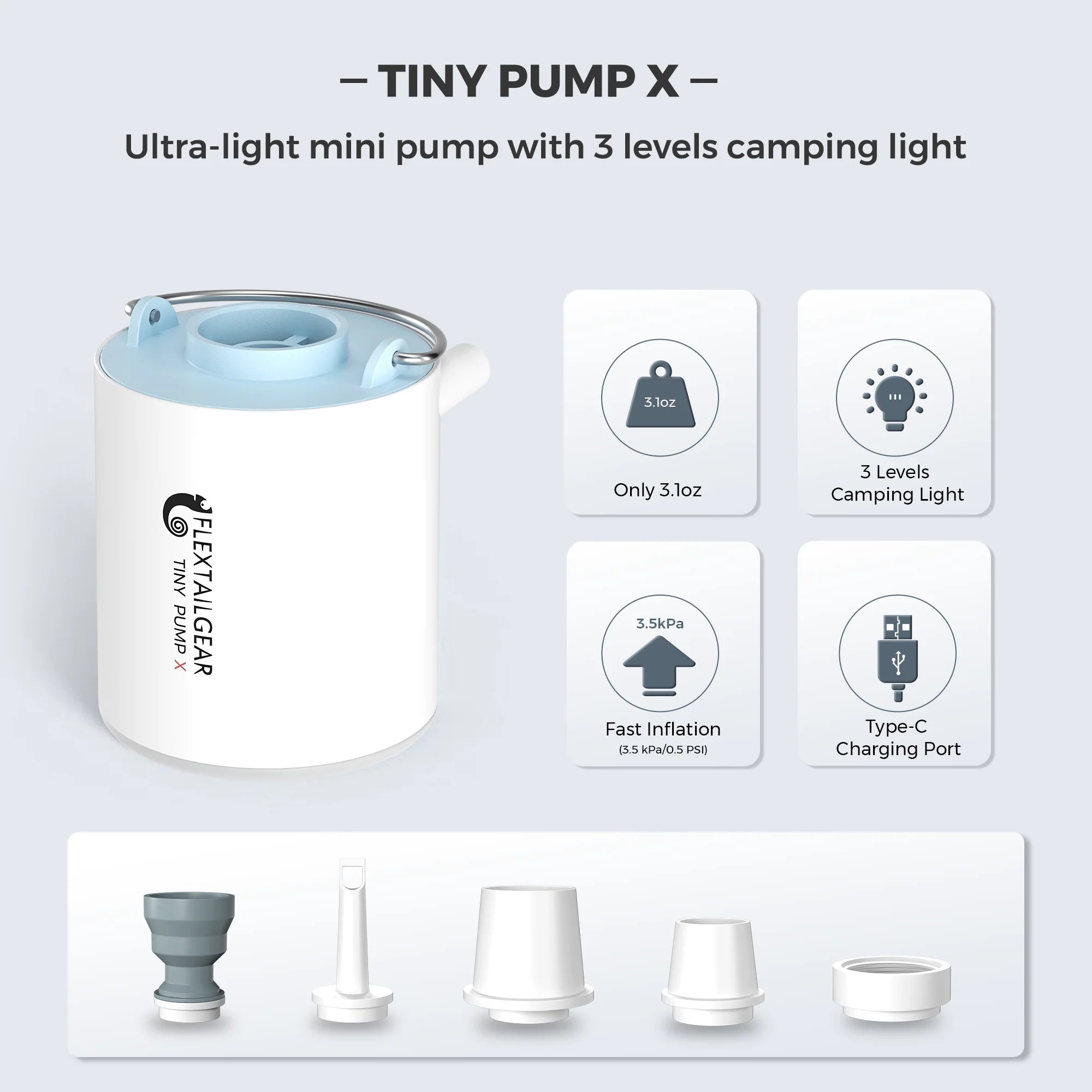 Flextail mini-air Pump