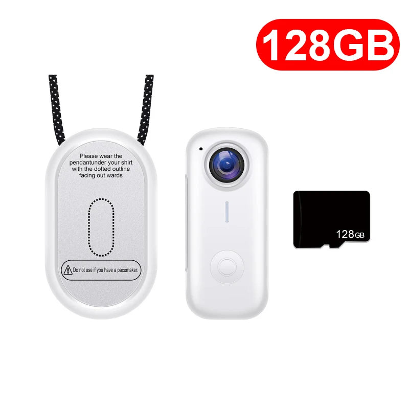 DIXSG Magnetic 1080P Body Camera – WiFi, Helmet & Motorcycle Mount, Loop Recording