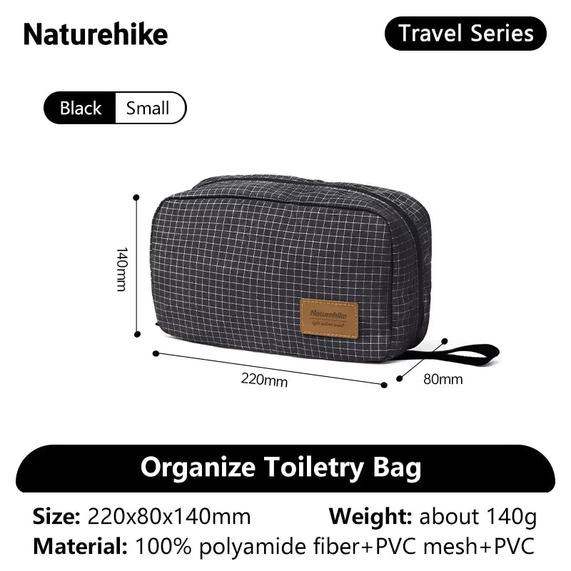 Naturehike  Toiletry Bag – Wet & Dry Separation Travel Organizer