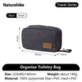 Naturehike  Toiletry Bag – Wet & Dry Separation Travel Organizer