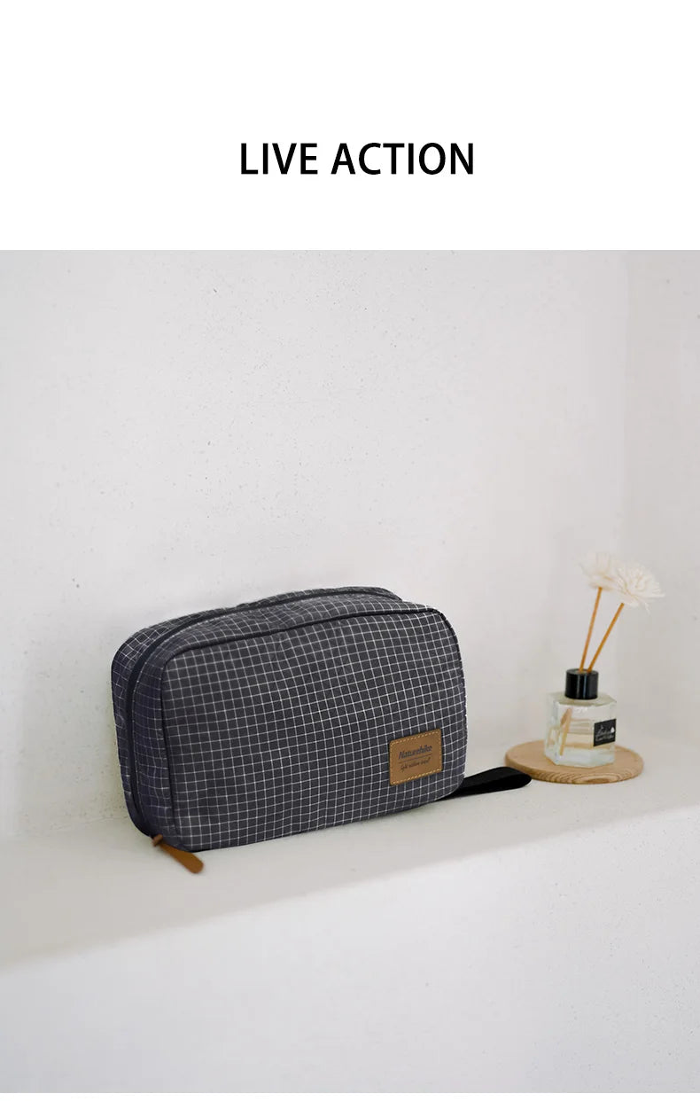 Naturehike  Toiletry Bag – Wet & Dry Separation Travel Organizer