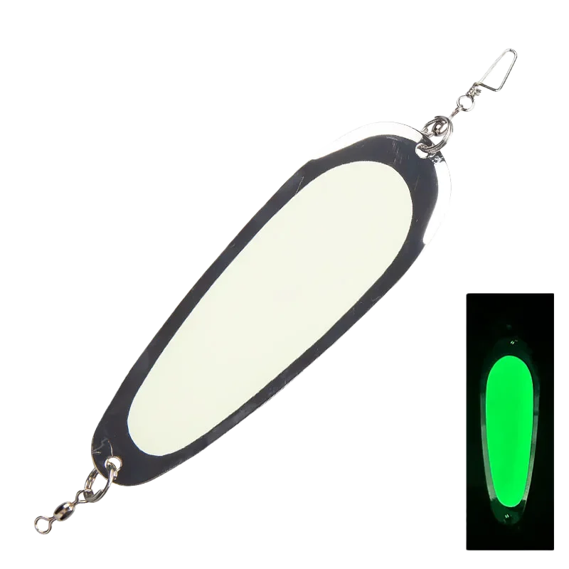 Rotating Metal Fishing Lure - 4.5"