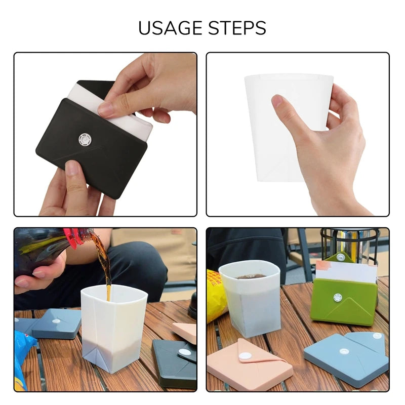 Collapsible Camping Cup with Storage Bag