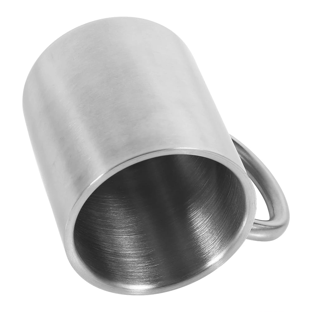Double-Wall Stainless Steel Camping Mug