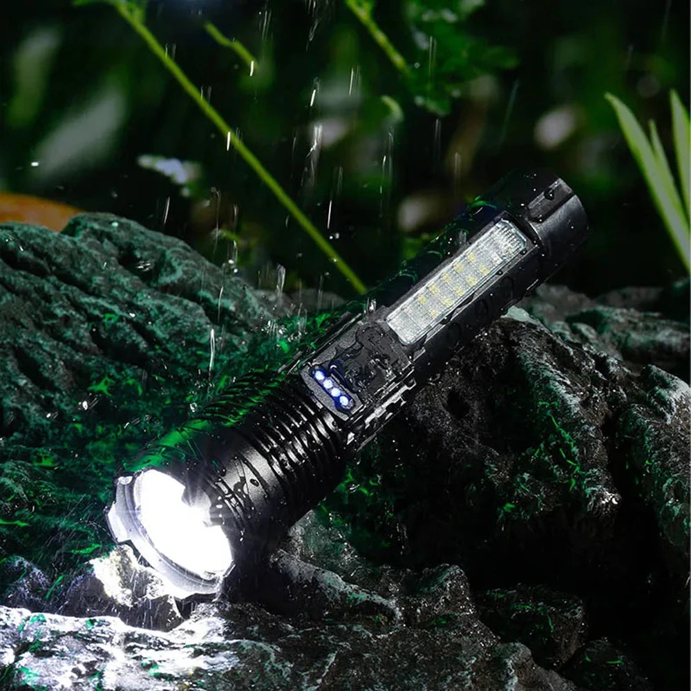 6-Mode Rechargeable LED Flashlight