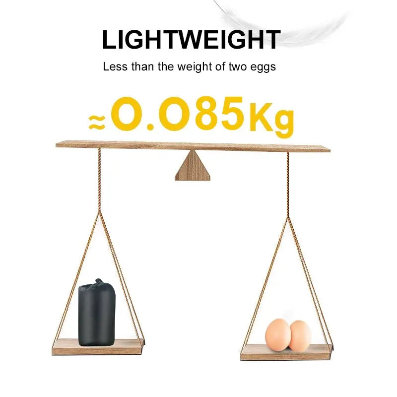 Ultralight Inflatable Camping Seat Cushion for Motorcycle Adventures