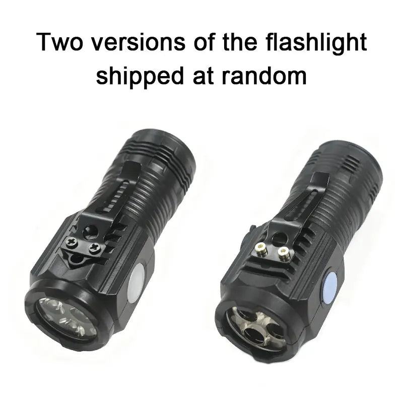 Mini LED Flashlight USB Rechargeable with Pen Clip