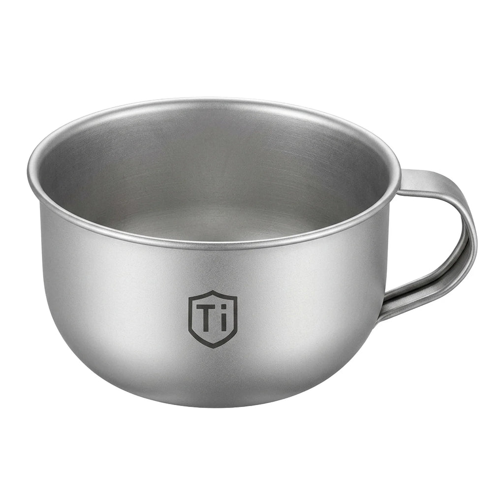 Double-Wall Titanium Camping Cup