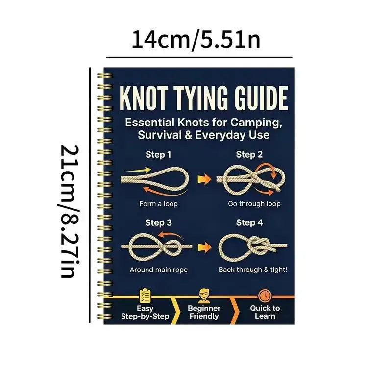 Illustrated Knot Tying Guide for Camping & Hiking