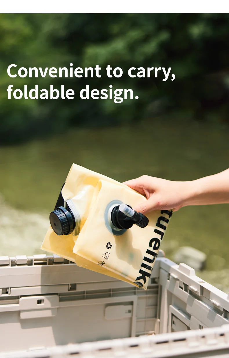 Naturehike 10L Folding Water Storage Bag – Leak-Proof Collapsible Container for Camping & Hiking