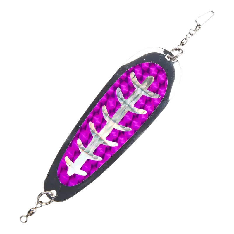 Rotating Metal Fishing Lure - 4.5"