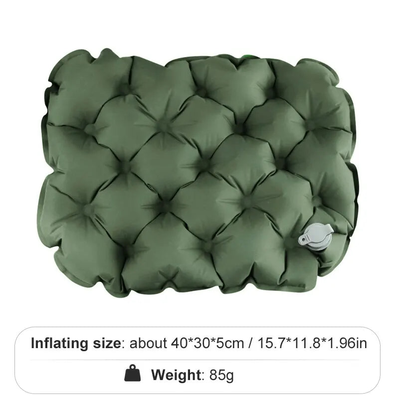 Ultralight Inflatable Camping Seat Cushion for Motorcycle Adventures