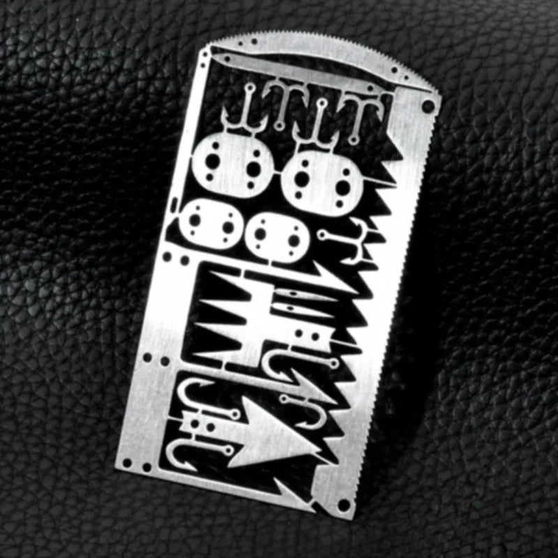 Wallet Size EDC 22-in-1 Survival Multi-Tool Card