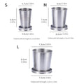Collapsible Stainless Steel Camping Cup