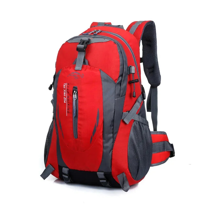 Large Capacity Nylon Backpack for Hiking, Climbing & Camping