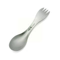 Titanium Spork – Ultralight 2-in-1 Camping Utensil for Hiking, Backpacking & Camping