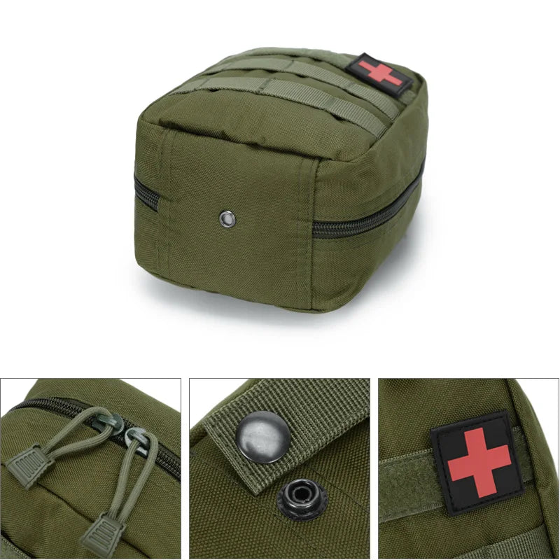 Tactical MOLLE First Aid Kit - Waist Pack
