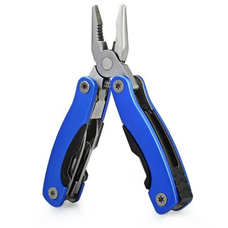 9-in-1 Stainless Steel Multitool Pliers - Compact