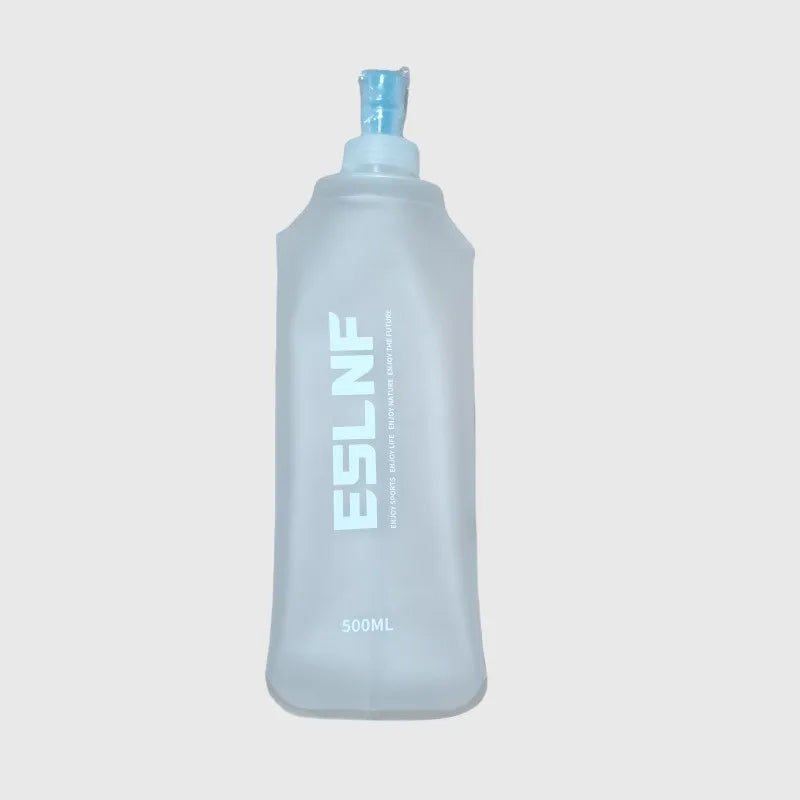 Collapsible Water Bottle – 500ml BPA-Free Soft Flask for Running, Hiking & Camping