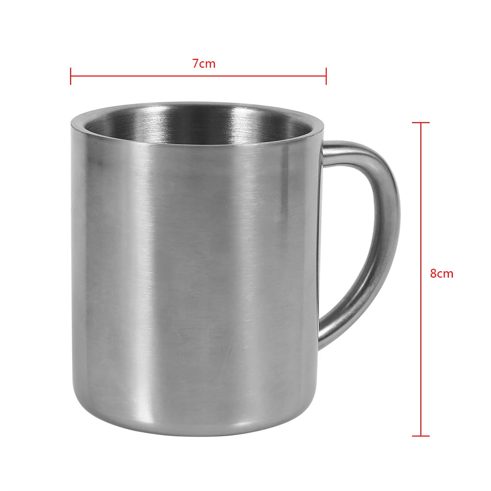 Double-Wall Stainless Steel Camping Mug