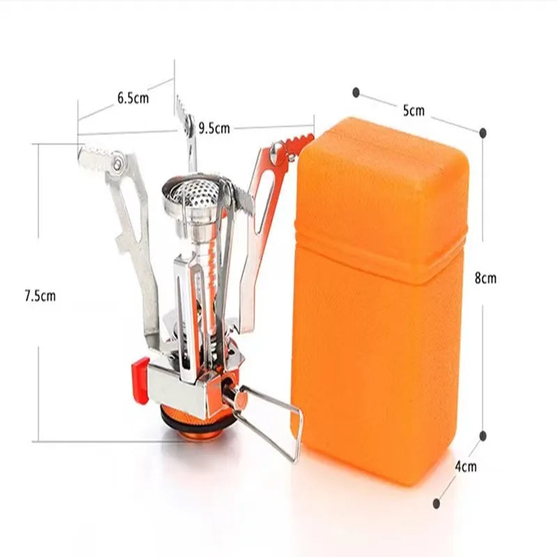 Compact Folding Camping Gas Stove Burner