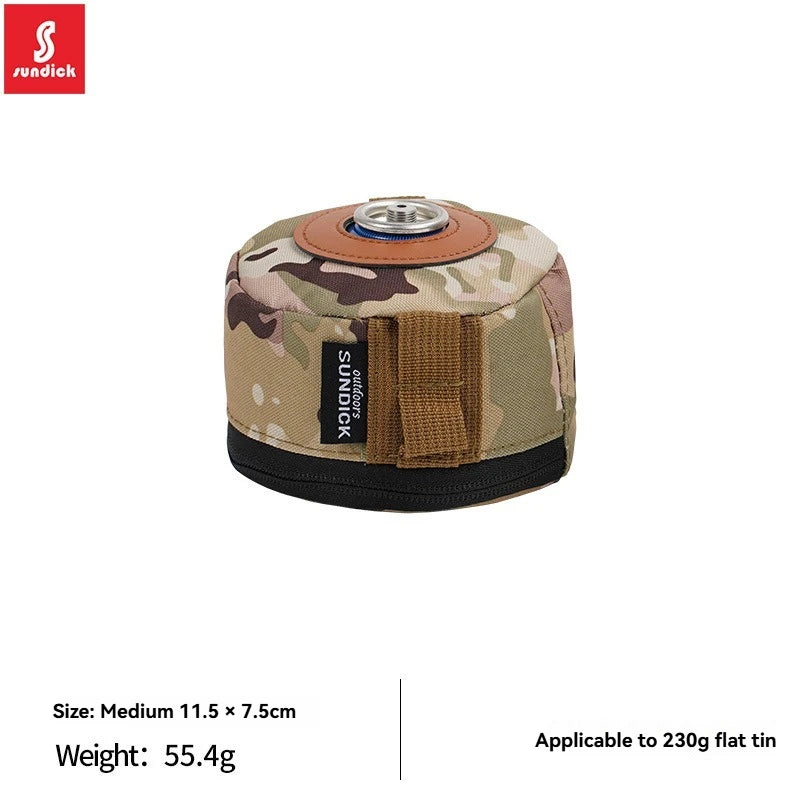Camping Gas Can Protective Cover – Nylon Sleeve for Fuel Cylinders