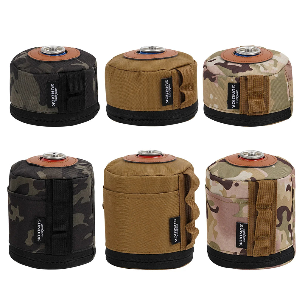 Camping Gas Can Protective Cover – Nylon Sleeve for Fuel Cylinders