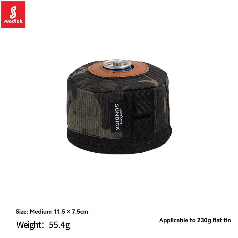 Camping Gas Can Protective Cover – Nylon Sleeve for Fuel Cylinders